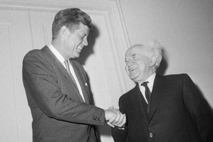 Masters of polyptoton John F. Kennedy and David Ben-Gurion.